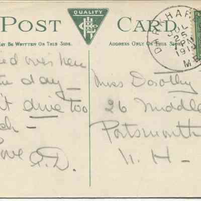 Bowley Collection Postcard 138 B