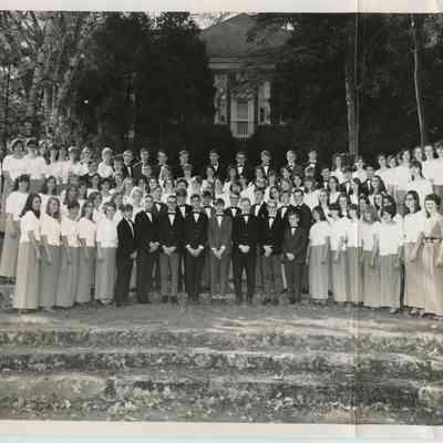 Camden-Rockport High School Chorus, 1969
