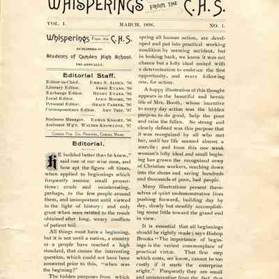 Whisperings from the C.H.S.