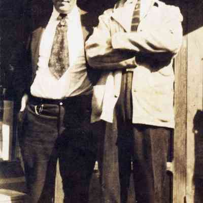 Elmer and Dave Crockett