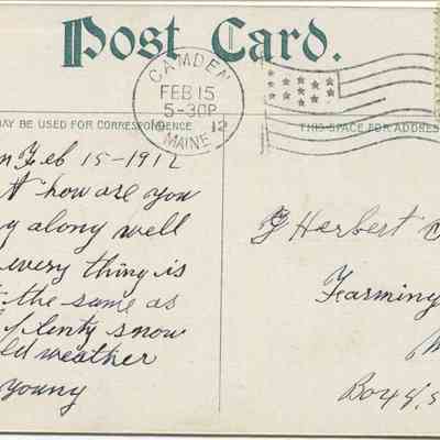 Bowley Collection Postcard 140 B
