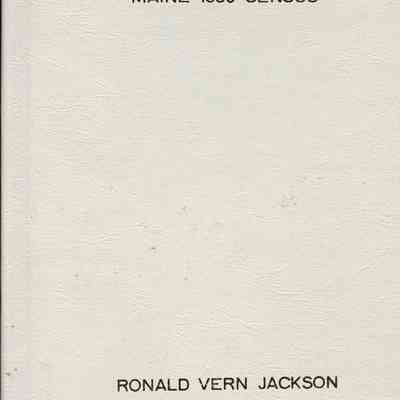 Maine 1830 Census Index