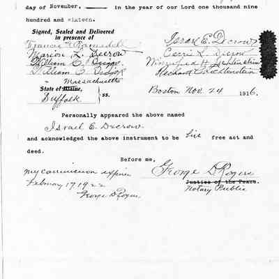 Deed - Decrow/ Robinson - p. 3