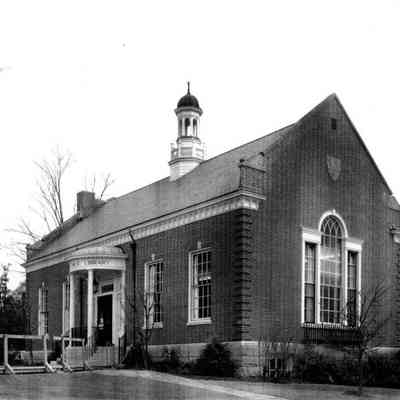 Camden Library - Southwest corner