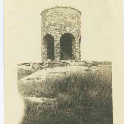 Mt. Battie memorial tower circa 1921