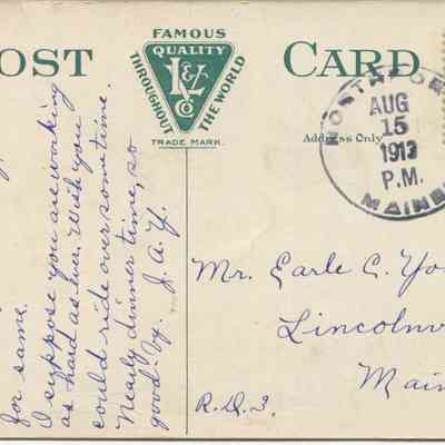 Bowley Collection Postcard 141 B