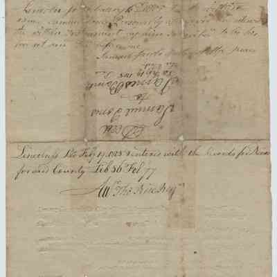 Samuel Jones to James Barrett