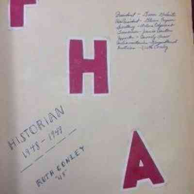 FHA scrapbook