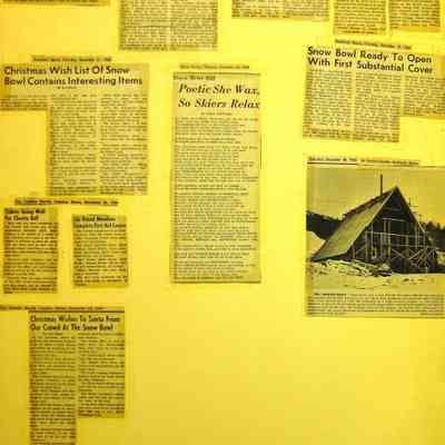 Snow Bowl newsclips December 1968.