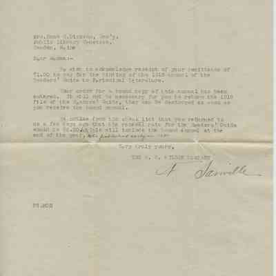 Letter to Emma C. Dickens