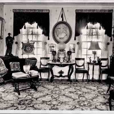 Interior of Hill Acres estate