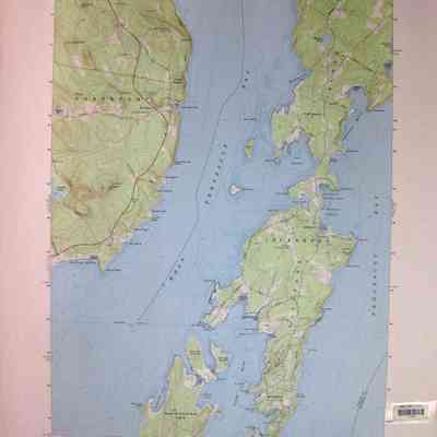 ISLESBORO QUADRANGLE MAINE