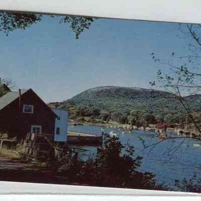 Artistic View of Camden Harbor