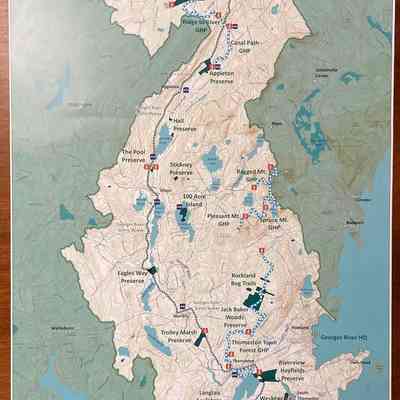 Trails and Preserves - Geroges River Land Trust