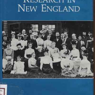 Genealogical Research in New England