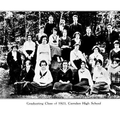 Camden High Class of 1921: Origformat: Book; Resolution: 100 dpi