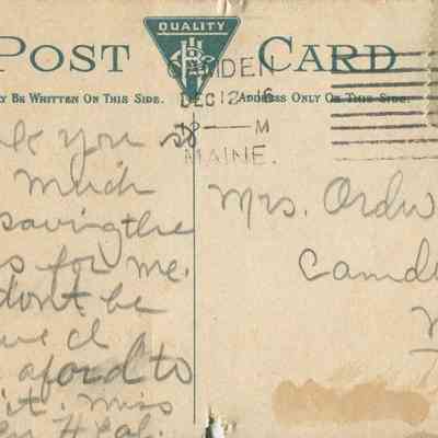 Bowley Collection Postcard 016 B