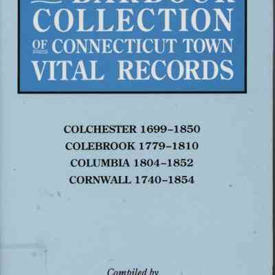 The Barbour Collection of Connecticut Town Vital Records