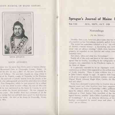 Sprague's Journal of Maine History
