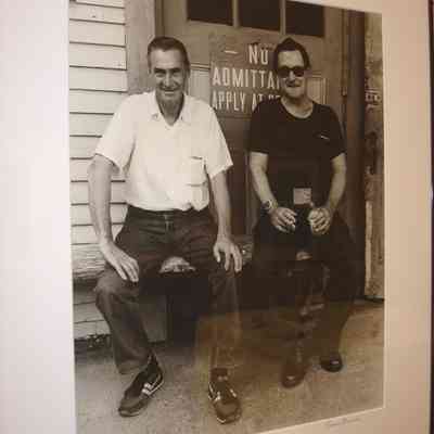 Clint Burridge & Bob Snowdeal at the Knox Mill, Camden