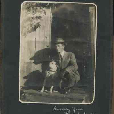 Photo of Percy Small from his scrapbook of local pictures: Origformat: Print-Photographic; Resolution: 150