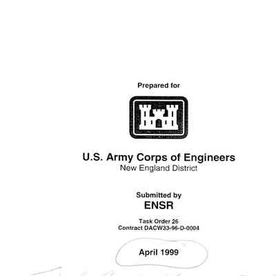 Final Sediment Sampling and Laboratory Testing in Support of an Environmental Assessment of Camden Harbor, Camden, Maine