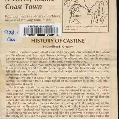 The Story of Castine - A lovely Maine Coast Town