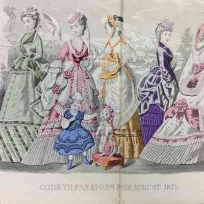 Godey's Lady's Book, August 1871: Origformat: Book