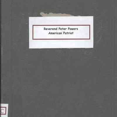 Reverend Peter Powers - American Patriot