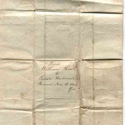 Heal to Wadsworth deed, 16 April 1823: Origformat: Other; Resolution: 96 dpi