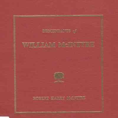 Descendants of William McIntyre