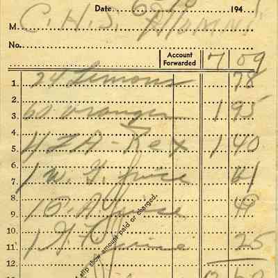 Billheads Collection 024