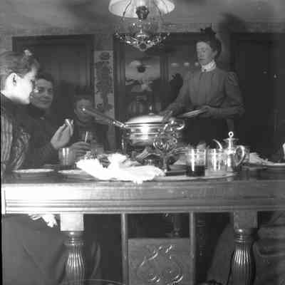 Flashlights & Chafing Dish Time, Feb. 1900