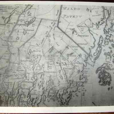 MIDCOAST PORTION OF MAP OF THE DISTRICT OF MAINE