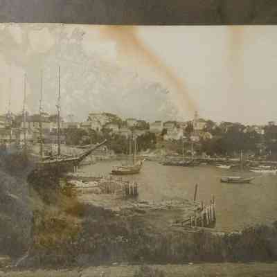 Rockport Harbor Schooners: Origsize: 10"x7.5"