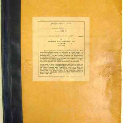 SANBORN MAP OF CAMDEN. 1923.