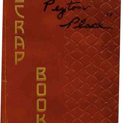 "Peyton Place" scrapbook