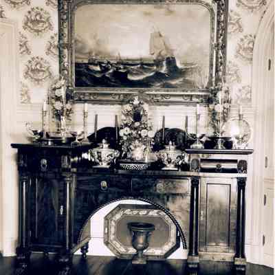 Interior of Hill Acres estate