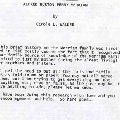 Alfred Burton Perry Merriam