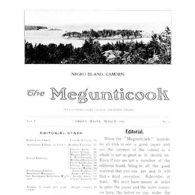 The Megunticook C.H.S. - March 1906