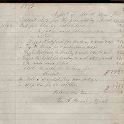 Records for agents of School District 9 (Camden) and District 4 (Rockport): Origformat: Book