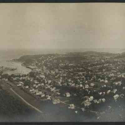 Aerial view of Camden by Frank Harris circa 1902