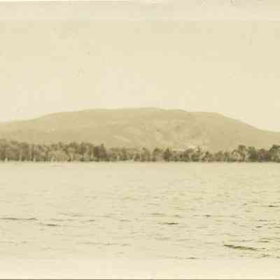 view down Megunticook Lake