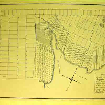 PLANS OF THE LANDS TO THE HEIRS OF BRIGADIER WALDO LYING ON THAT PART OF THE PENOBSCOT BAY CALLED PASSAGASSAWAUKEAG