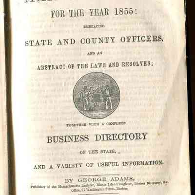 Maine Register for the Year 1855