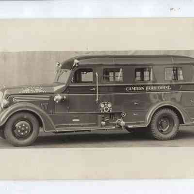 Pumper truck #2 facing left