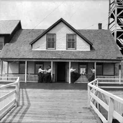 Summit House porch, 1898