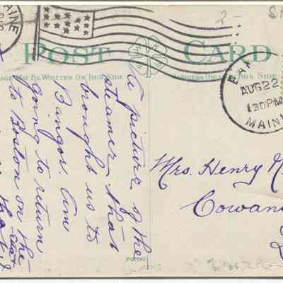 Various picture postcards from Camden area