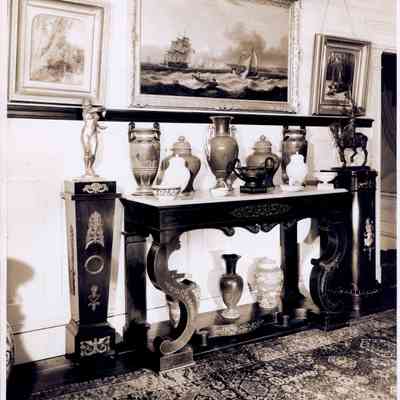 Interior of Hill Acres estate