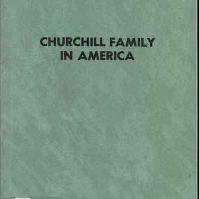 Supplement to the Churchill Family in America, Vol.1-9
